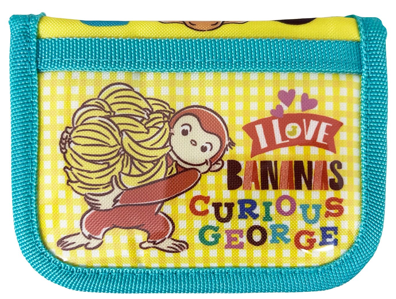 

iPlanning Curious George Wallet Banana W120 x H95 x D15mm K-5207B