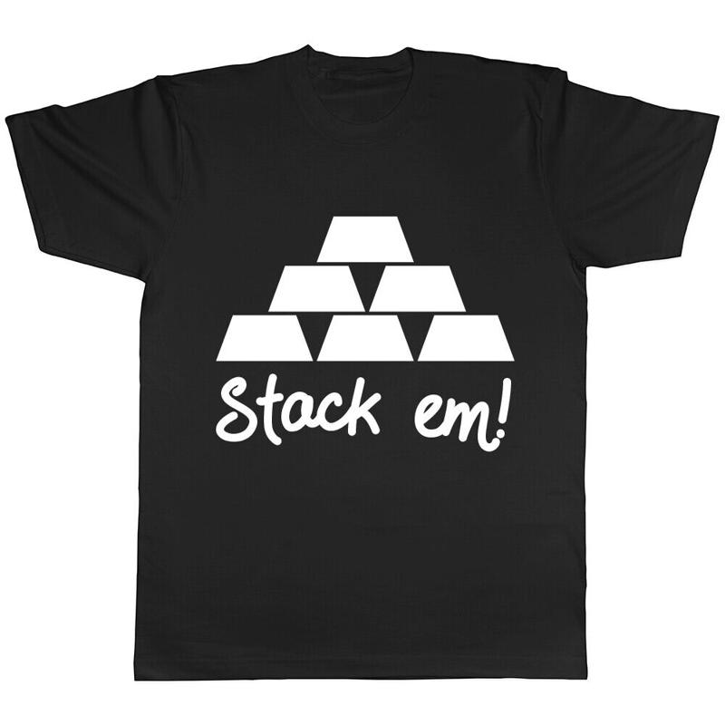 Stack em T-shirt dr?le unisexe pour hommes et femmes S