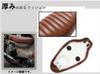 Assento de Moto Custom Honda Super Cub HONDA C50 C70 C90 Little Cub Assento Assento Duplo Produto Externo de Uso Geral (Castanho)