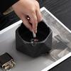 Large Ashtray Creative Personality Ceramic Ashtray Home Retro Chinese Living Room Light Luxury Office Trend Ashtray