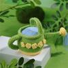 Kit per uncinetto di animali fai-da-te Set di filati per uncinetto di piante Kit per uncinetto per principianti Set per imparare l'uncinetto con video in inglese