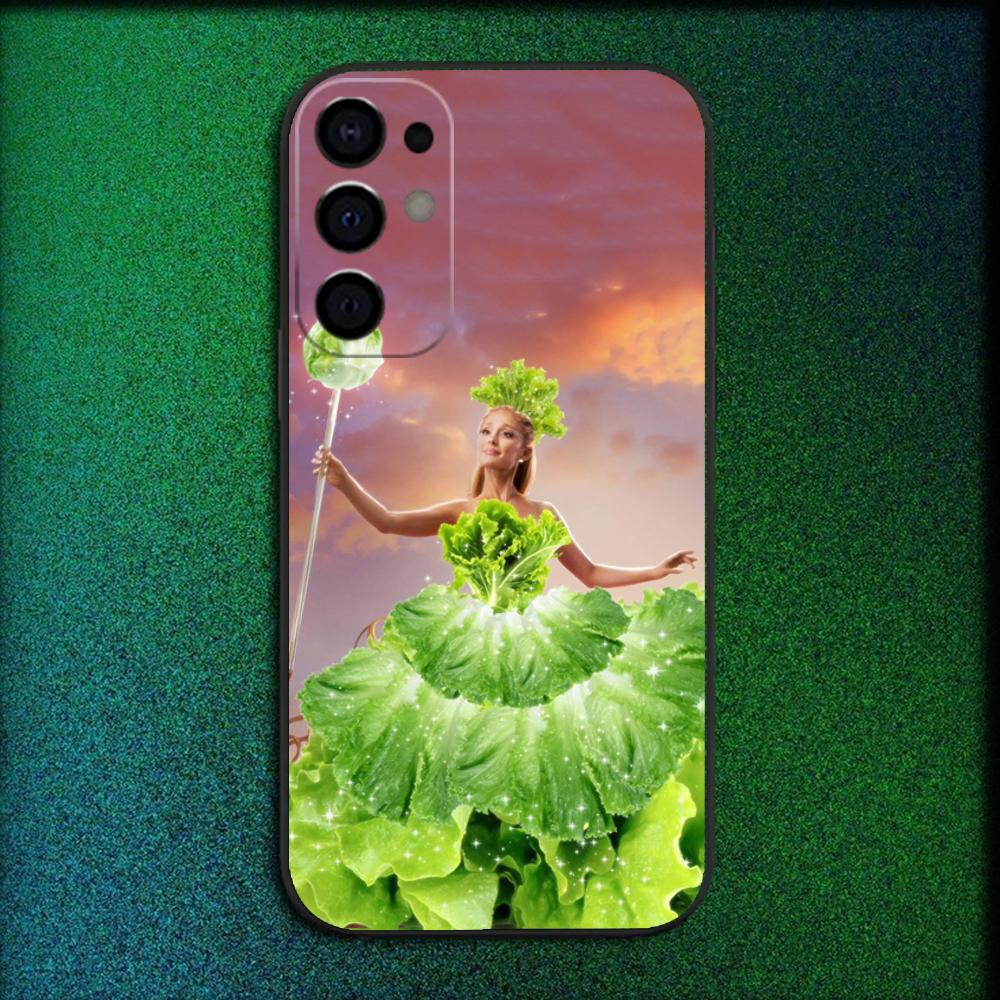 Custodia per Telefono Wicked di A-Ariana G-Grande Per Samsung S25,S24,S21,S22,S23,S30,Ultra,S20,Plus,Fe,Lite,Note,10,9,5G Copertura Nera