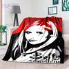 American Drama Vampire Slayer Buffy Soft Flannel Blanket Family Picnic Blanket for Kids Plush Flanner Throw Blanket Sofa Bedding