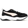 Puma Cilia Retro Low Top Lifestyle Sneakers Women Sneakers Black White 369778-17