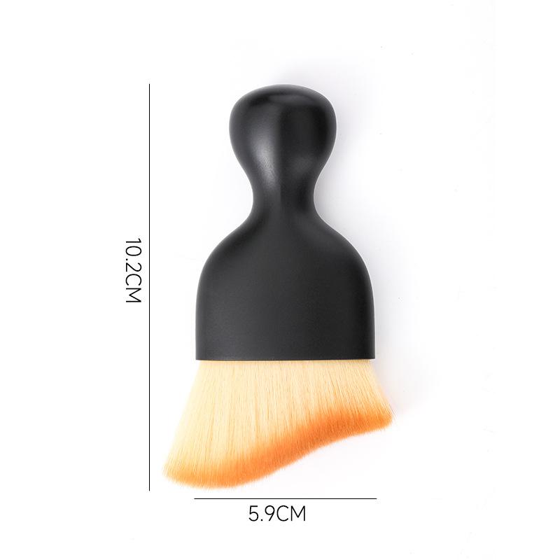 Instrumente de curățare a interiorului mașinii, aer condiționat, perie de curățare în afara trendului, perie cu peri moi pentru spălătorie auto, perie de praf pentru Gap auto