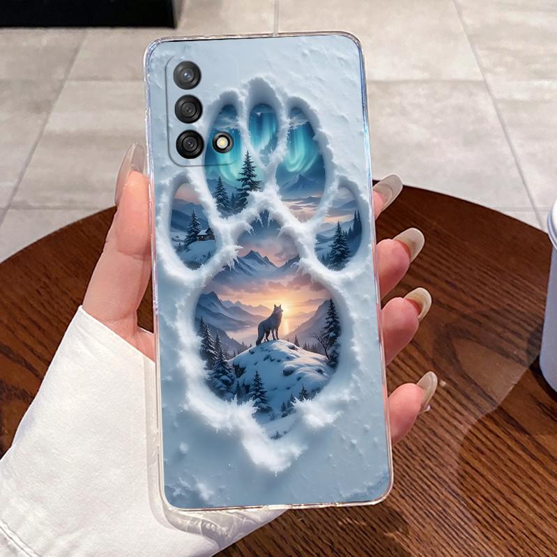 Case For Oppo A74 CPH2219 A95 CPH2365 A74 5G CPH2197 Back Cover Clear Luxury Cute Love Rabbit Funny Soft TPU Silicone Phone Case