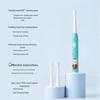 Rechargeable Electric Toothbrush for Kids: Soft Bristles, Waterproof, Automatic, Cartoon Design, Safe for Baby Teeth
