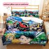 My Hero Academia Deku & Bakugo Bettbezug & Kissenbezüge, MHA Fan Schlafzimmer Bettwäsche, Perfektes Geschenk.chl