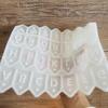 Pack of 2 Silicone House Molds Resin Crafting Moulds Ornament Molds Silicone Texture Suitable for Home Decorating