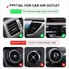 1pcs Gravity Car Phone Holder Air Vent GPS Stand Car Accessories for Toyota TRD GR Yaris Mark-X Mirai Yaris Corolla Avensis Aygo Vitz Vios