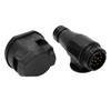 12V 13-poliger Anhängeradapter Universeller Anhängerstecker für Anhängerzubehör