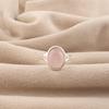 Natural Rose Quartz Gemstone 925 Sterling Silver Handmade Gift Designer Ring For Women RR-80-23
