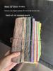30-100 Pieces Hand-Dyed Pure Cotton Coarse Cloth Set | Handmade DIY Fabric