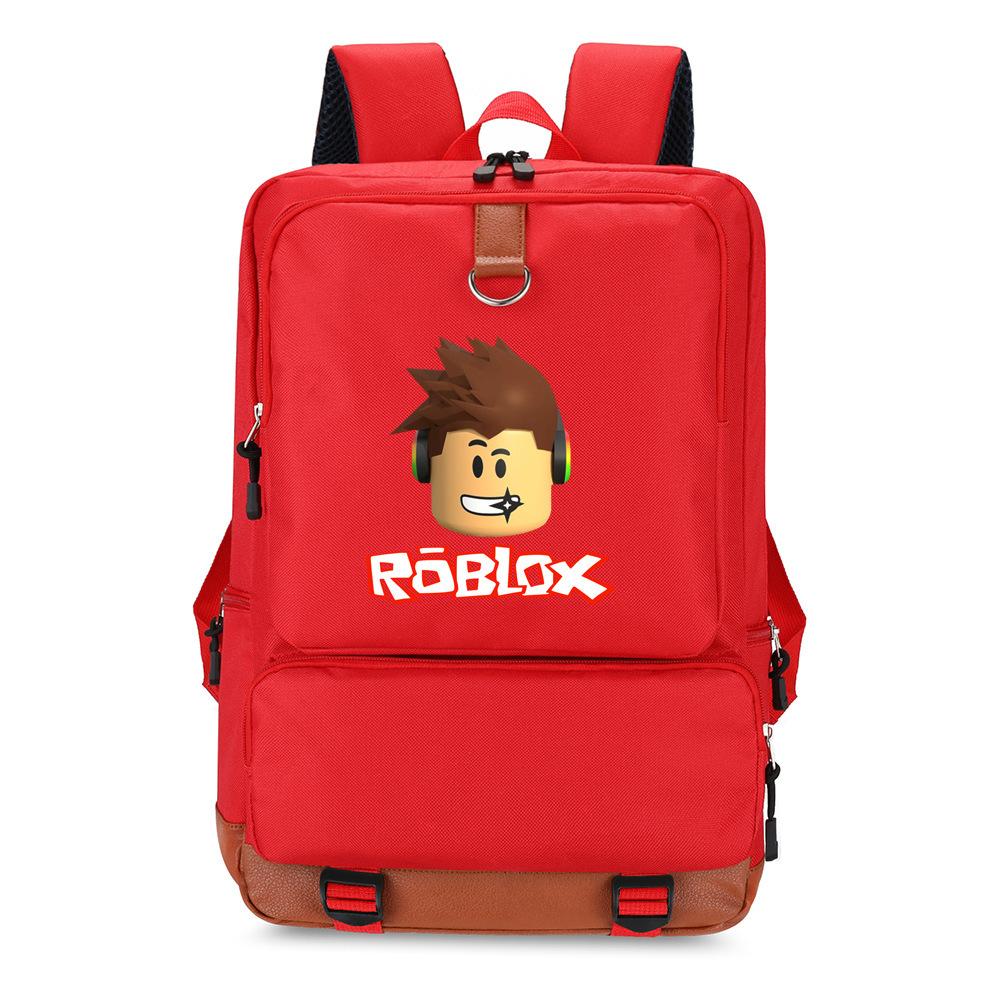 Virtual World Roblox Games Men'S And Women'S Backpacks Backpacks Student School Bags Travel Bags Computer Bags