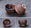 Ceramic Stone Grinding Semi-automatic Tea Set Creative KungFu Tea Pot Tea Ceremony Supplies