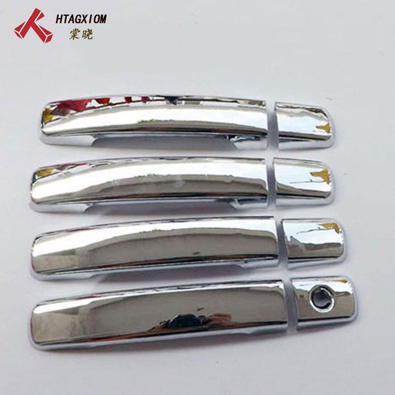 Chrome Door Handle Cover for Nissan Qashqai J10 2013 2012 2011 2010 2008 2 1.6 Car Styling Stickers Decoration Accessories 8 Pcs