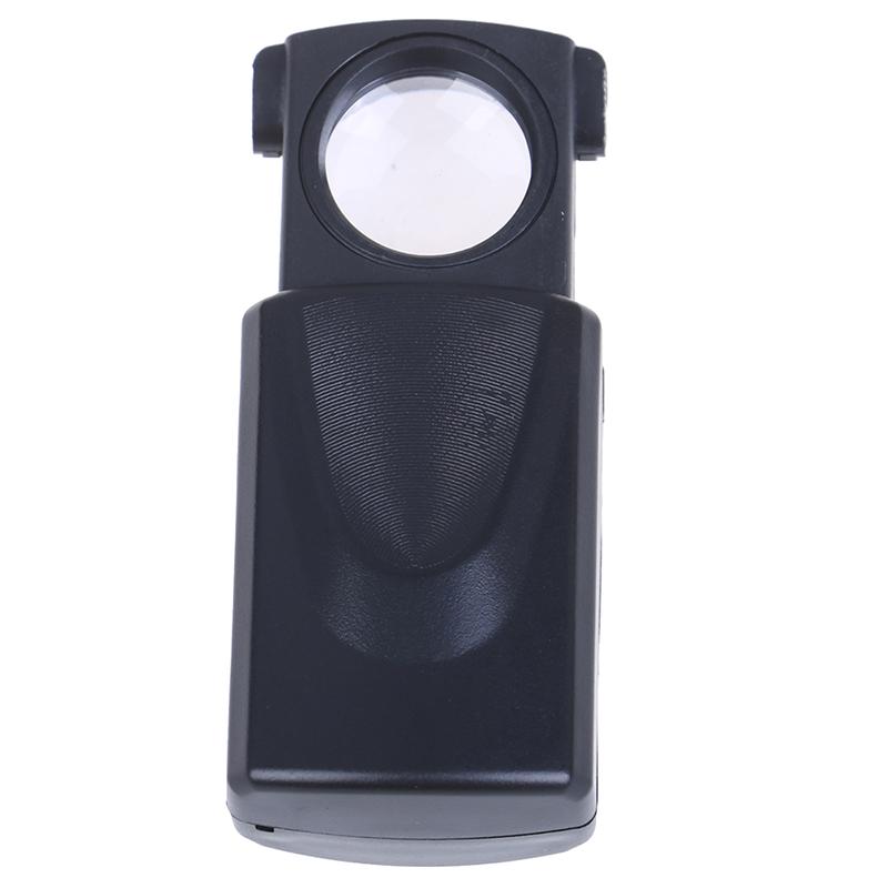 Mini Folding Loupe Magnifier Glass Led Lens Loupe Jewelry Watch Repair Tool
