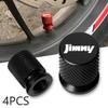 4pcs Car Wheel Tire Valve Caps Tyre Stem Covers Airdust Waterproof For Jimny Car Styling 4Pcs