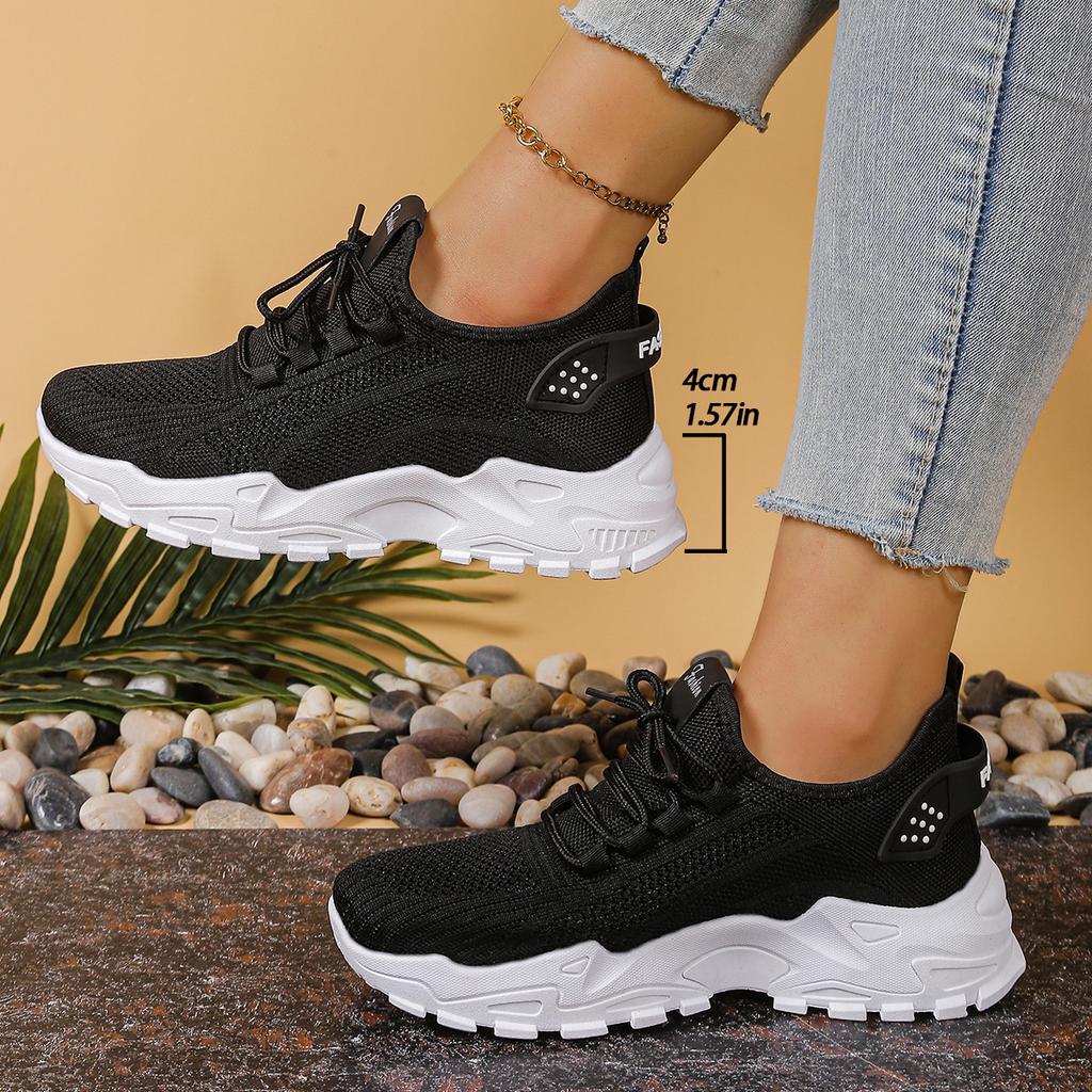 Women's Summer Fashion New Trend Women's Shoes Mesh Breathable Platform Soles Vintage Forrest Gump Shoes Korean Trainers.