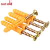 Zhugu Yellow Fish Plastic Expansion Anchor Screws