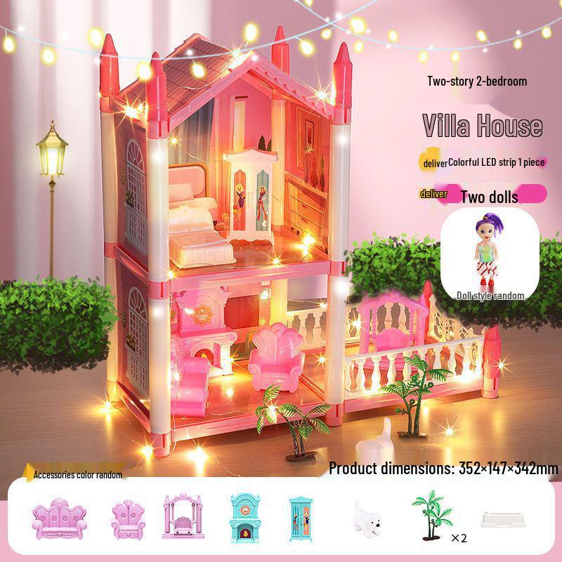Children s Princess Castle Playhouse Assembly Toy Set Educational Building Blocks