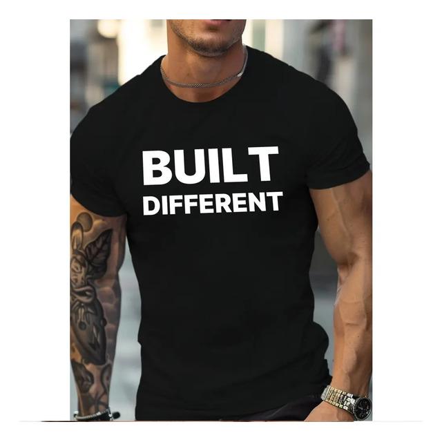 Camiseta Preta Built Different Unissex S
