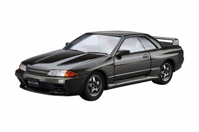 Aoshima Bunka Kyozaisha Model auta Nissan BNR32 Skyline Plastikový model 1/24 GT-R '89
