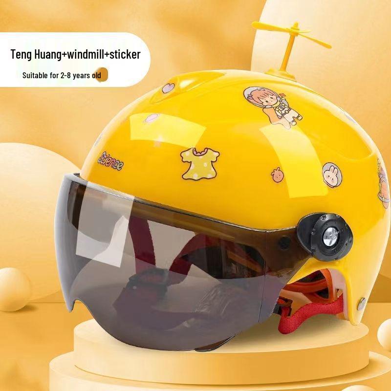 Children's Electric Scooter Helmet - Summer Sun Protection, All-Season Safety for Toddlers.