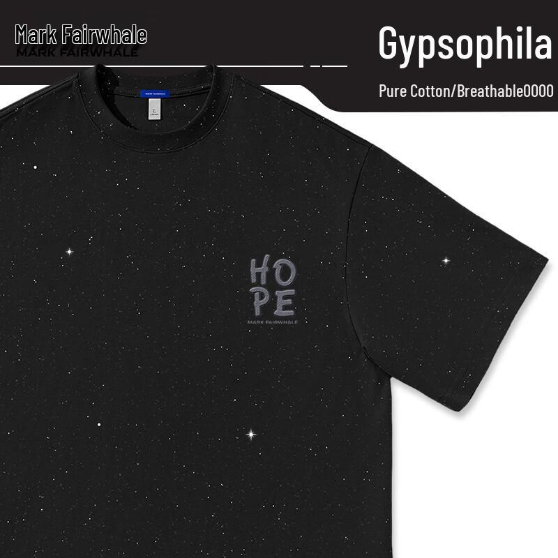 

Mark Fairwhale Men s Starry Print Short Sleeve T-Shirt 3XL