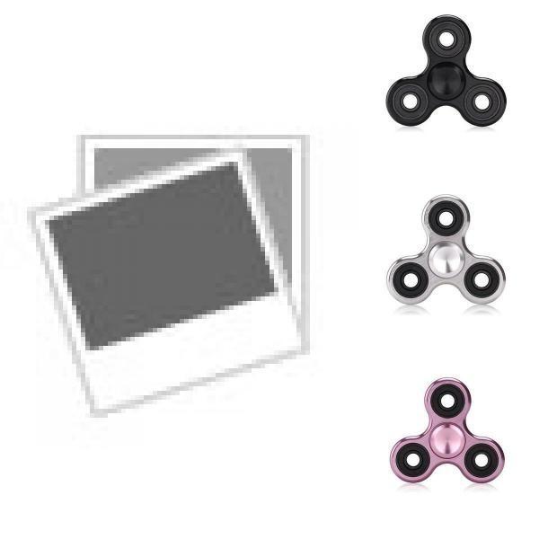Premium Aluminum Alloy Tri-spinner Silent Bearing Metal Fidget Toy Stress Relief