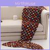 Flanell Meerjungfrauenflosse Fleece Decke Kuschelig Schlafsack Schleifendecke Kissen