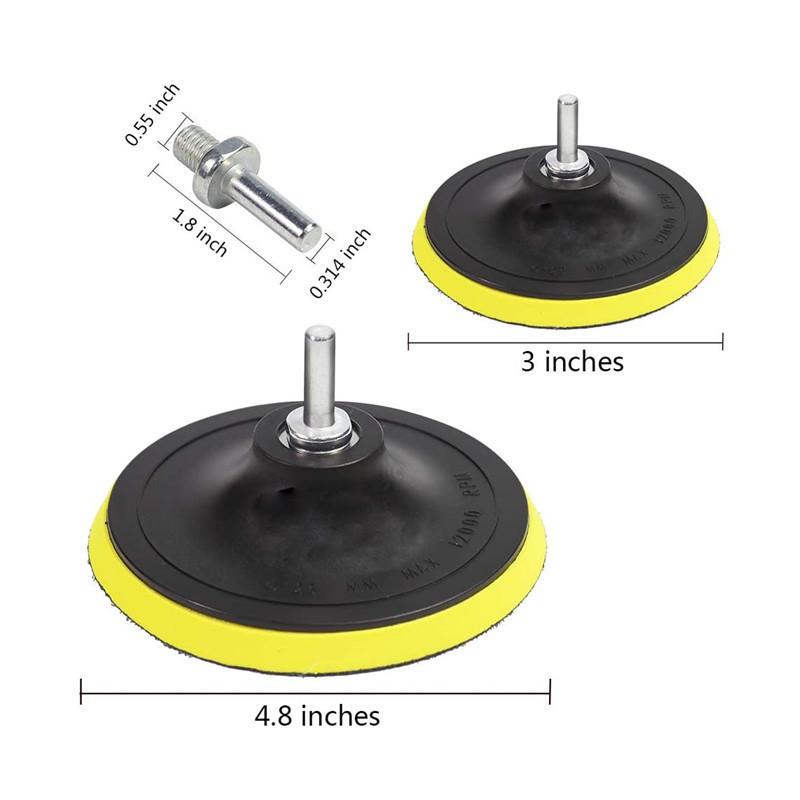 1 Set Buffing Sponge Polishing Pad Hand Tool Kit for Car Polisher Compound Polishing