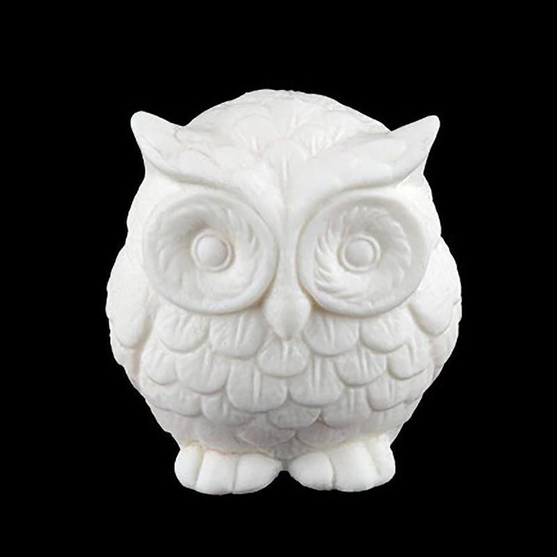 New 3D Owl Shape Cake Decorating Fondant Silicone Sugar Craft Molds