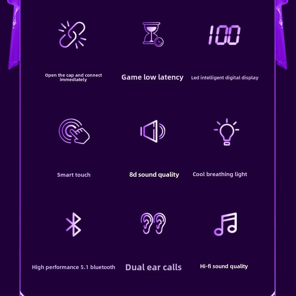 Casque Bluetooth Casque de sport à faible consommation et longue durée Casque antibruit