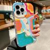 Minimalist Pink Heart-shaped Smile Phone Case for Samsung Galaxy A55 A15 A53 A52 A14 A54 S24 S23 Ultra S22 Plus S21 S20 FE Cover