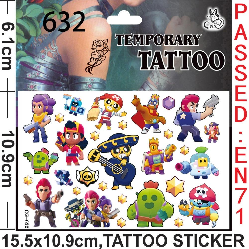 Brawl Stars Game Themed Birthday Party Tableware Paper Cups Plates Napkins Tablecloth Banner Birthday Gift Party Supplies