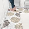 Two-Piece Kitchen Rug Sets Featuring Non-Slip Mats Designed for Comfort, Suitable for Use in Kitchens, Offices, Sinks, And Laundry Areas