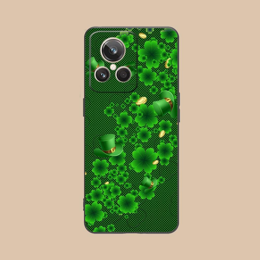 

Saint Patrick s Day Mobile Phone Case for Realme 15 14 13 12 11 10 9 Pro Plus T i Lite 5G Colorful Printing Cover Pretty Luxury realme 15