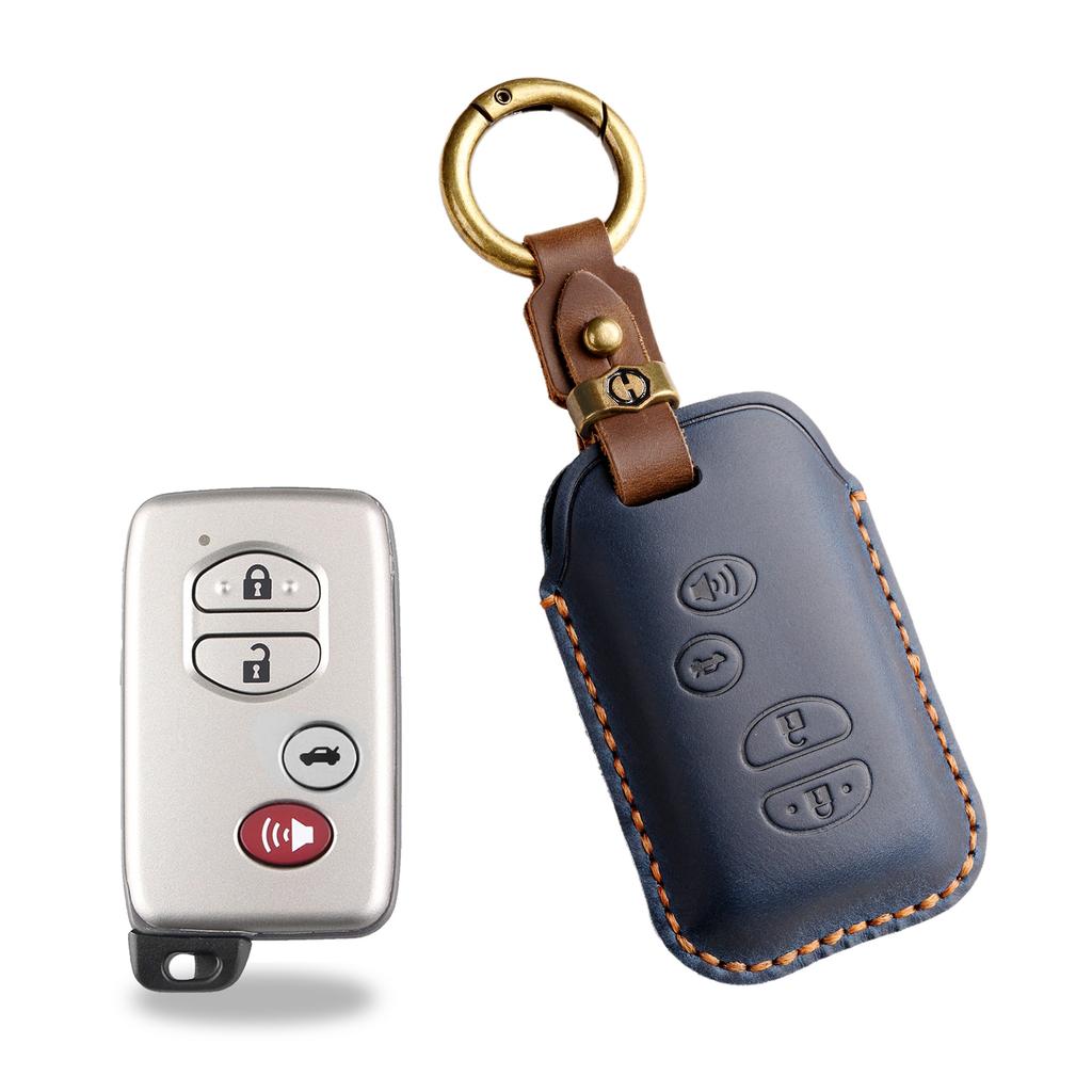 Retro Key Cover Is Suitable for Toyota's Old Cool Luze Prado Camry Leather Car Key Protective Cover