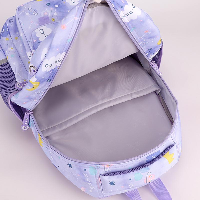 Campus Schoolbag Cartoon Student Backpack Large Capacity Lightweight College Backpack