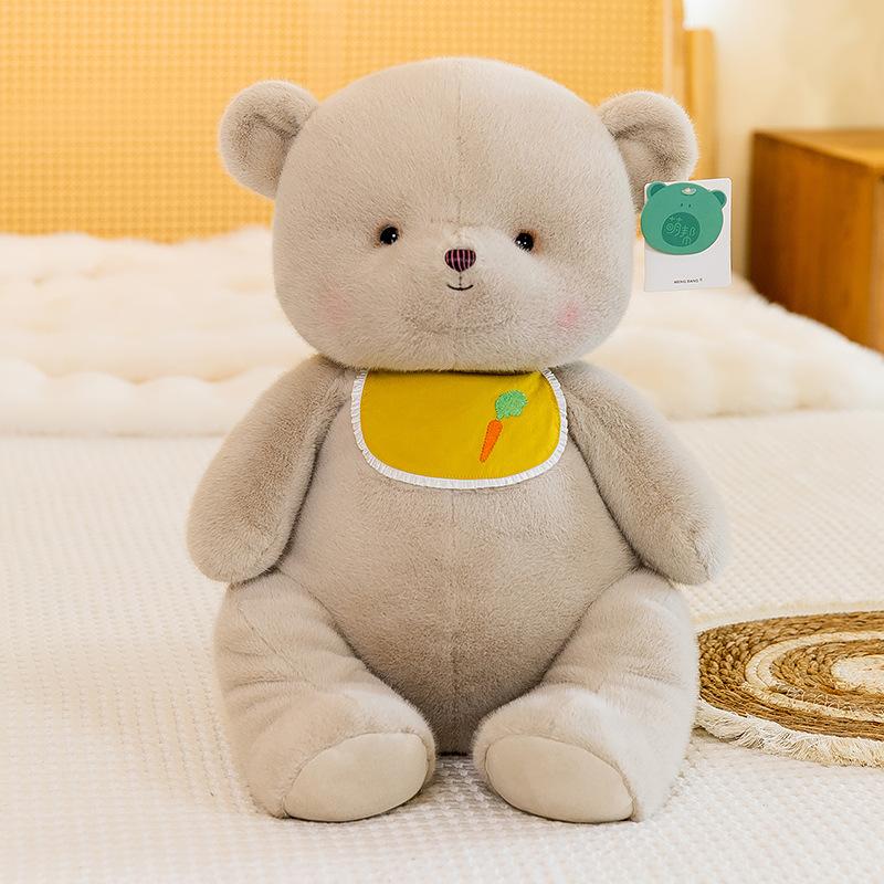 

Мультяшные Милые Плюшевые Игрушки для Детей Успокаивающая Подушка Коричневая Собака Офисные Украшения Белый Кролик Подарок на День Рождения 28cm【0.3kg】