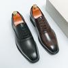 2025 new men's shoes large size new leather shoes fashion British style pointed leather shoes trend casual leather shoes men