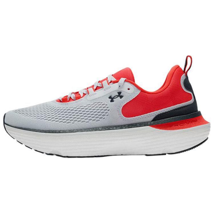 Under Armour HOVR Infinite Elite 2 Halo Grey Racer Red Men 3028169-019 41