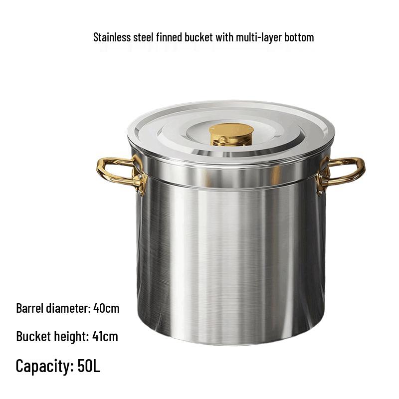 Stainless Steel Stockpot with Lid