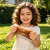 Simulation Chocolate Toast Squeeze Toy Stress Anxiety Relief Soft Stretchy Bread Sensory Fidget Pinch Toy Photo Props