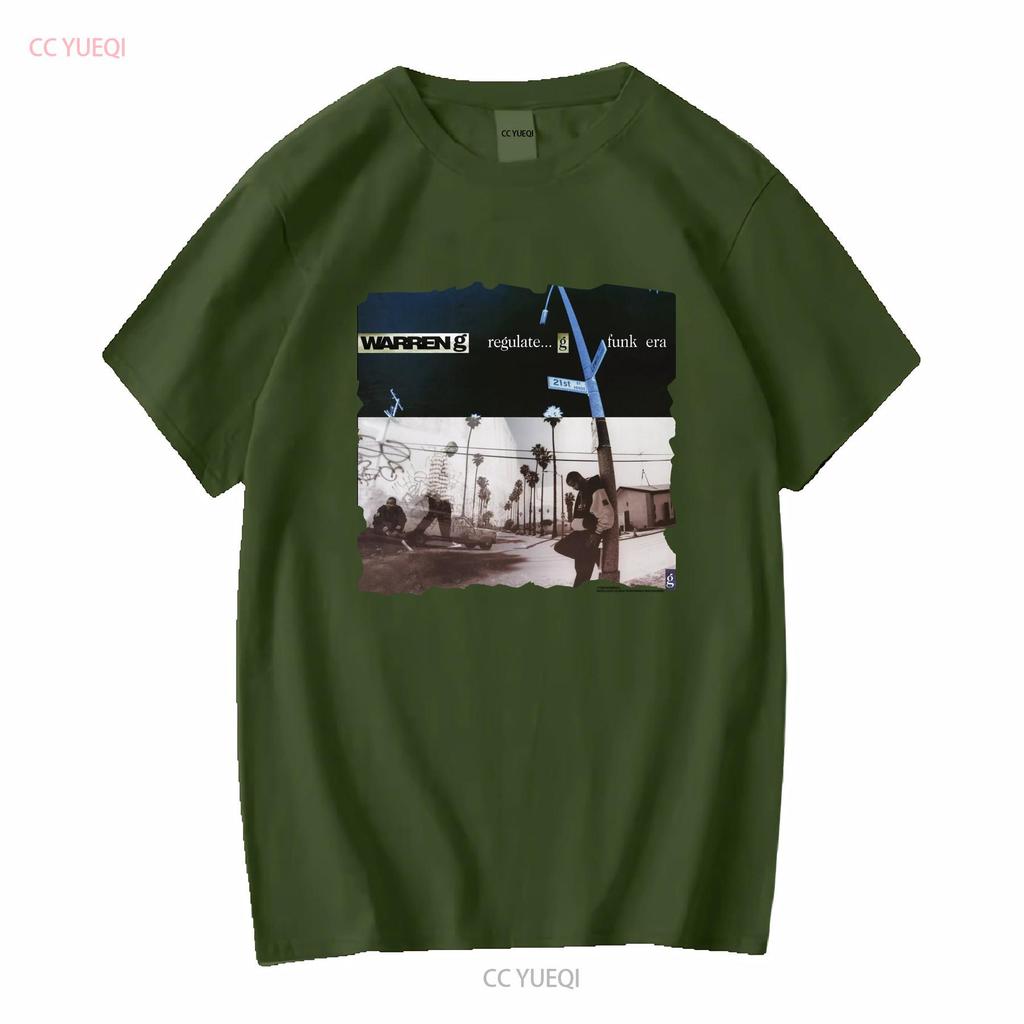 Vintage Warren G Regulate Funk Era 1994 Rapové tričko Velké Černé Opotřebované Vzácné dlouhý nebo krátký rukáv vintage Mírně vyprané