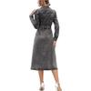 Women's Autumn/Winter Korean Style Long Sleeve Waist-cinching Dress
