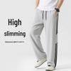 Jeanswest Men's Loose Fit Casual Straight-Leg Pants