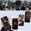Spartan Warrior Shockproof Phone Case for iPhone 6 6s 7 8 11 12 13 14 15 16 17 16E XS Pro Max XR X SE Air