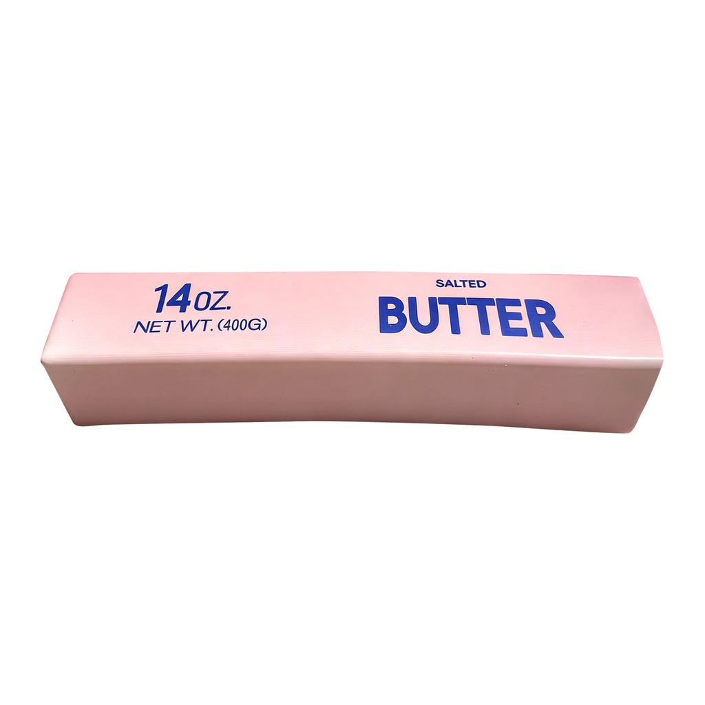 Butter Stick Stress Relief Toy 23cm Realistic Squishy Simulation Butter Bar for Desk Decoration and Hand Exercise